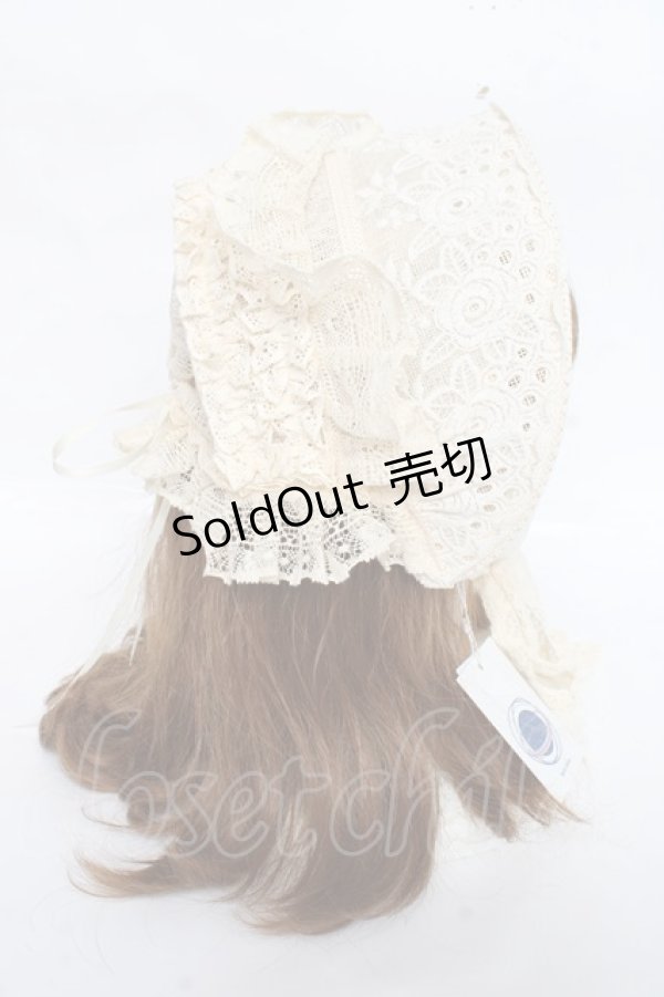 画像4: Hoshibako Works / サマーピクニック2wayボンネット  生成り Y-25-11-15-035-LO-AC-SZ-ZY (4)