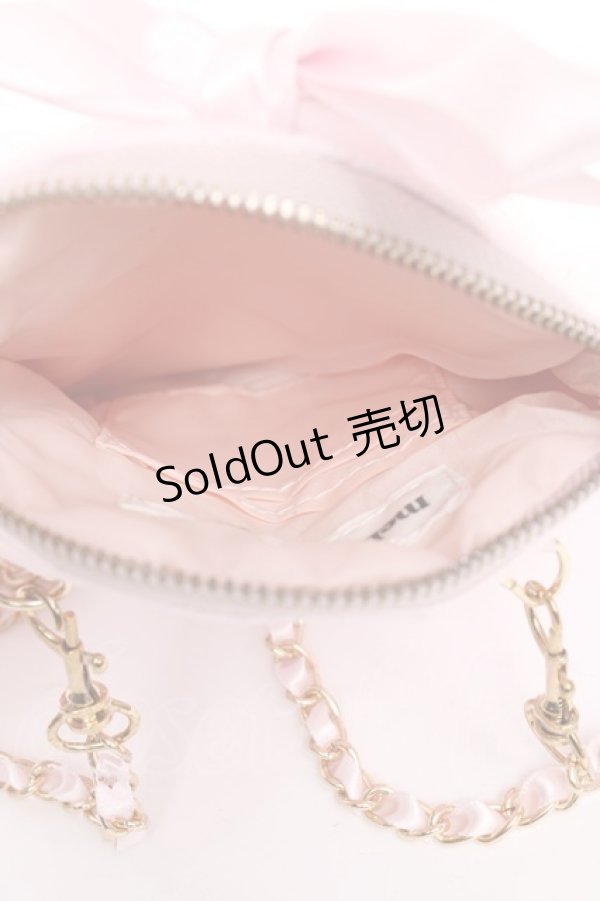 画像3: mellfy memory / パールチュールショルダーバック  ピンク Y-25-11-15-036-LO-BG-SZ-ZY (3)