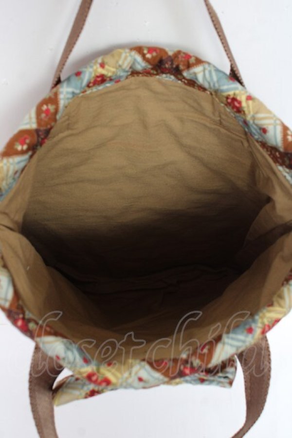 画像3: PINK HOUSE / チロリアンテープ柄巾着バッグ  ブラウン Y-25-11-15-037-LO-BG-SZ-ZY (3)