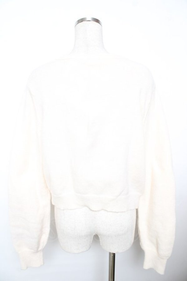 画像2: m petit by misako / バラ刺繍ニットカーディガン L 淡薄橙 Y-25-11-21-061-LO-TO-SZ-ZY (2)