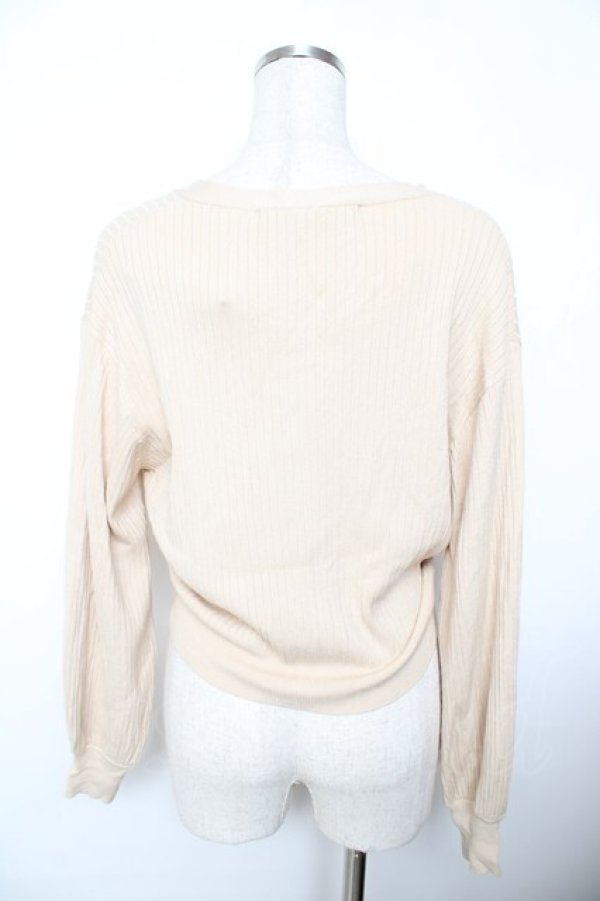 画像2: an another angelus / フレームローズ釦ニットカーディガン F アイボリー Y-25-11-21-062-CA-TO-SZ-ZY (2)