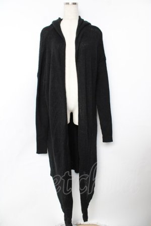 画像: KILL STAR / VEXATION HOOD KNIT CARDI L 黒 Y-25-11-21-069-SL-OP-SZ-ZY
