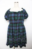 画像1: Jane Marple / タータンチェックワンピース M グリーン Y-25-11-21-103-JM-OP-SZ-ZY (1)