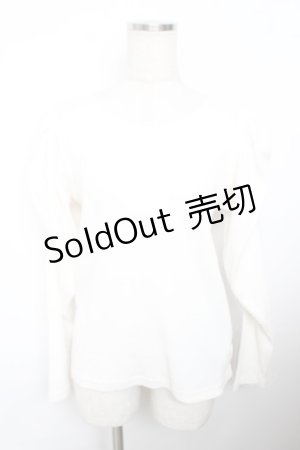 画像: axes femme POETIQUE / パワショルリブカットプルオーバー M 生成り Y-25-11-21-011-AX-TO-SZ-ZY