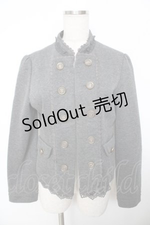 画像: axes femme / ナポレオン風カットジャケット M グレー Y-25-11-21-040-AX-JA-SZ-ZY