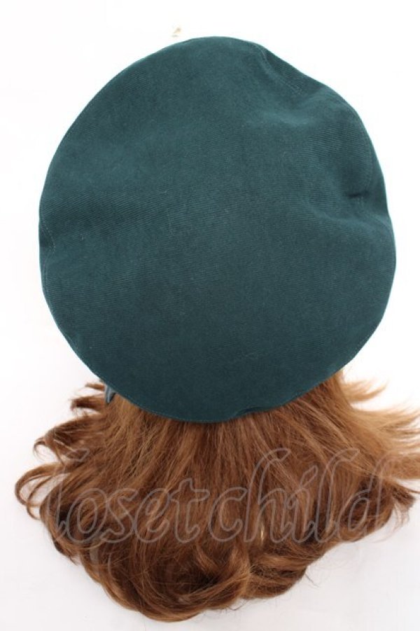 画像3: F i.n.t / ストライプリボンベレー帽/ハリーポッター F グリーン Y-25-11-22-037-CA-AC-SZ-ZY (3)