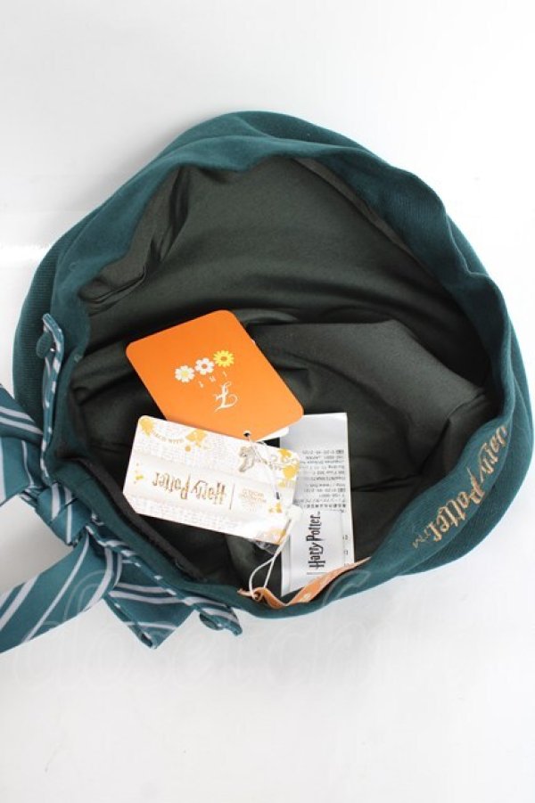 画像6: F i.n.t / ストライプリボンベレー帽/ハリーポッター F グリーン Y-25-11-22-037-CA-AC-SZ-ZY (6)