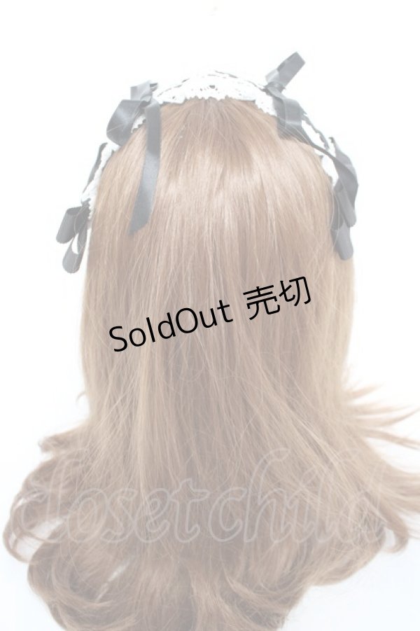 画像3: BABY, THE STARS SHINE BRIGHT / Sweetie Fairy taleあかずきんちゃんヘッドドレス  黒×白レース Y-25-11-22-041-BA-AC-SZ-ZY (3)