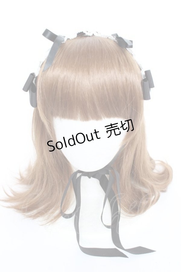 画像5: BABY, THE STARS SHINE BRIGHT / Sweetie Fairy taleあかずきんちゃんヘッドドレス  黒×白レース Y-25-11-22-041-BA-AC-SZ-ZY (5)