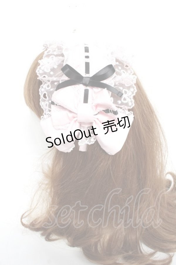 画像2: Angelic Pretty / Heartカチューシャ(無地)  ピンク Y-25-11-22-044-AP-AC-SZ-ZY (2)