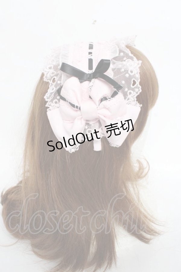 画像4: Angelic Pretty / Heartカチューシャ(無地)  ピンク Y-25-11-22-044-AP-AC-SZ-ZY (4)