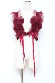 画像1: Vallee lys / Nocturne Tulle Harness  ワイン Y-25-11-22-048-GO-TO-SZ-ZY (1)