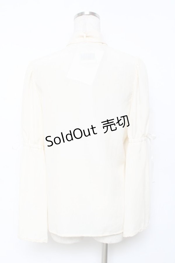 画像3: axes femme kawaii / 姫袖フリルブラウス M 生成り Y-25-11-22-051-AX-BL-SZ-ZY (3)