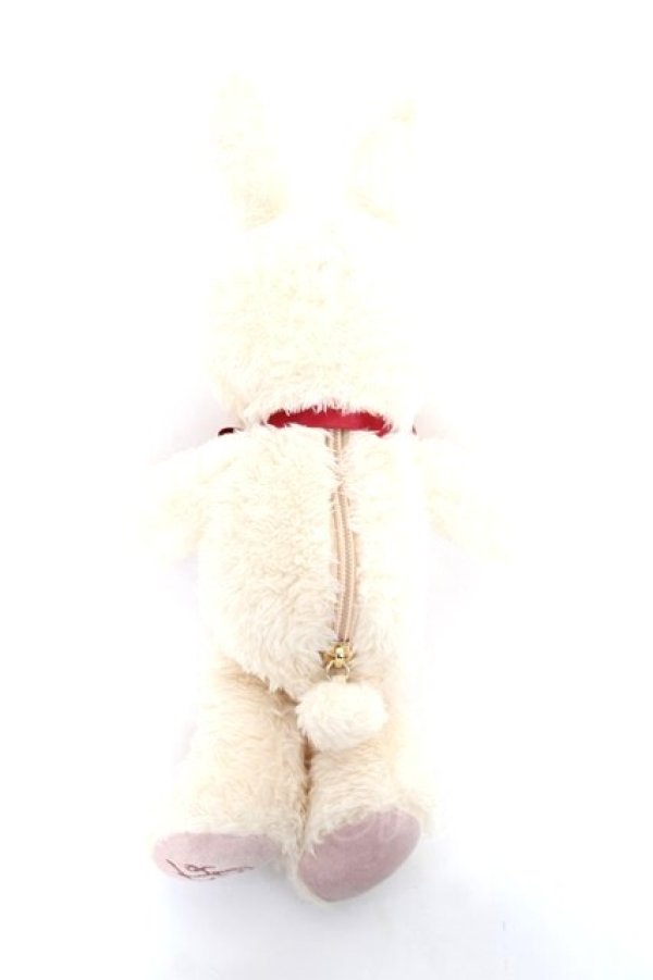 画像2: Maison de FLEUR / くたくたうさぎさんポーチ Rouge F レッド Y-25-11-22-013-LO-ZA-SZ-ZT450 (2)