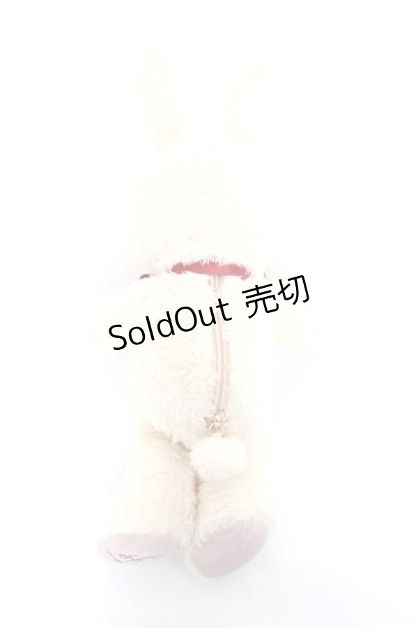 画像2: 【SALE】Maison de FLEUR / くたくたうさぎさんポーチ Rouge F レッド Y-25-11-22-013-LO-ZA-SZ-ZT450 (2)