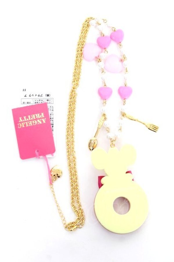 画像3: Angelic Pretty / カラフルDonutジュリィネックレス  ダークピンク Y-25-11-22-001-AP-AC-SZ-ZY (3)