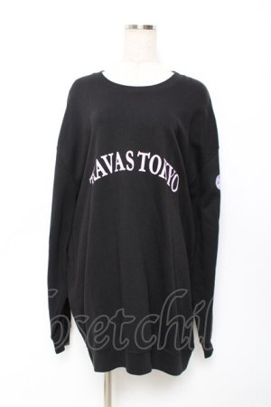 画像: TRAVAS TOKYO / 袖くまラウンドロゴスウェット F ブラック Y-25-11-22-100-PU-TO-SZ-ZY