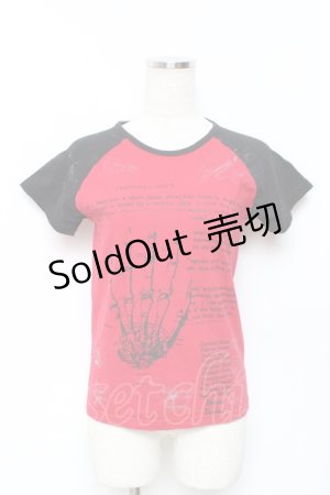 画像: h.ANARCHY / プリントラグランtシャツ   Y-25-11-22-102-HN-TO-SZ-ZS