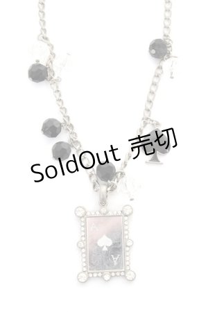 画像: GOTHPUNKその他 / トランプネックレス  シルバー Y-25-11-22-002-GO-AC-SZ-ZY