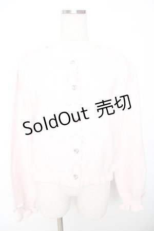 画像: Alice Mashiro / ニットカーディガン L ライトピンク Y-25-11-22-126-LO-TO-SZ-ZY