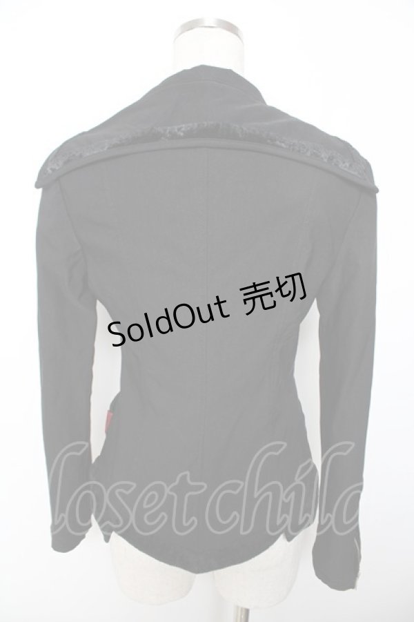 画像2: Ozz On / ナポレオンジャケット  黒 Y-25-11-22-138-OO-JA-SZ-OS (2)