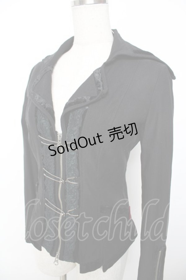 画像3: Ozz On / ナポレオンジャケット  黒 Y-25-11-22-138-OO-JA-SZ-OS (3)