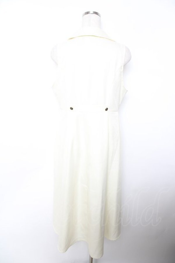 画像2: axes femme / ジレ風ロングベスト F 生成り Y-25-11-22-141-AX-TO-SZ-ZI (2)