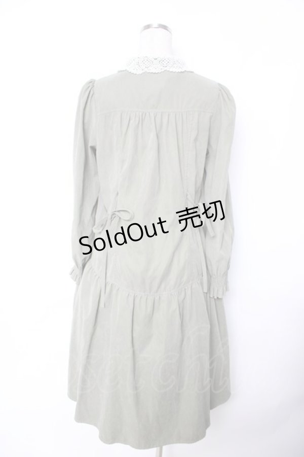 画像2: axes femme POETIQUE / 刺繍レースワンピース  グリーン Y-25-11-22-156-AX-OP-SZ-ZY (2)