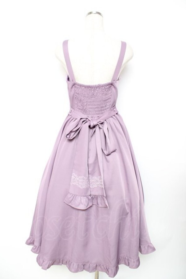 画像2: Chalmiere / シュエットジャンパースカート  ラベンダー Y-25-11-22-179-LO-OP-SZ-ZI (2)