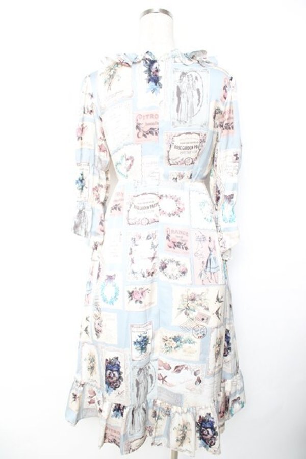 画像2: MILK / ラブコールドレス  ブルー Y-25-11-22-199-ML-OP-SZ-ZY (2)