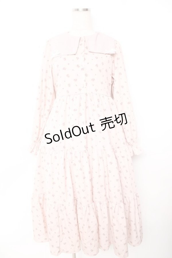 画像1: m petit by misako / TT*AOKハナセーラーOP S 中桃 Y-25-11-22-203-LO-OP-SZ-ZY (1)