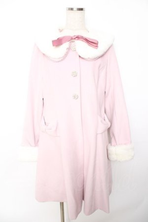 画像: Amavel / Snow Crystal bijouコート F ピンク Y-25-11-22-216-CA-CO-SZ-ZY