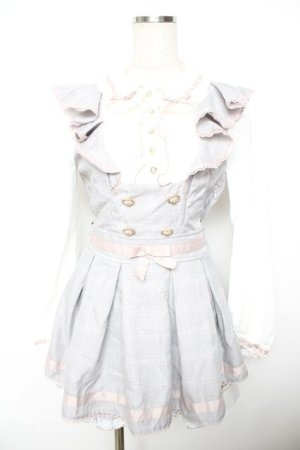 画像: LIZ LISA / ダブルハートラッフルセットアップ 0 グレー Y-25-11-22-225-LO-OP-SZ-ZY