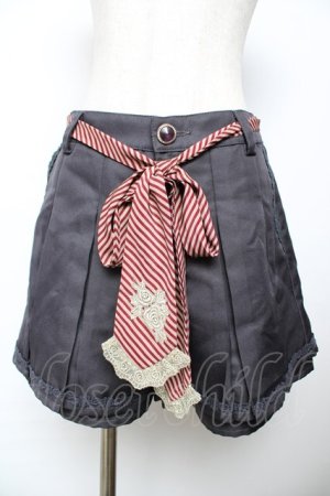 画像: axes femme / プリーツキュロット M チャコール Y-25-11-22-241-AX-PA-SZ-ZY