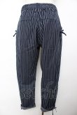 画像2: axes femme / ストライプパンツ M 紺 Y-25-11-22-247-AX-PA-SZ-ZI (2)