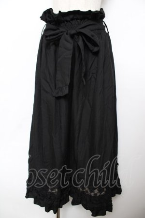 画像: axes femme / 2WAYガウチョパンツ M 黒 Y-25-11-22-254-AX-PA-SZ-ZY