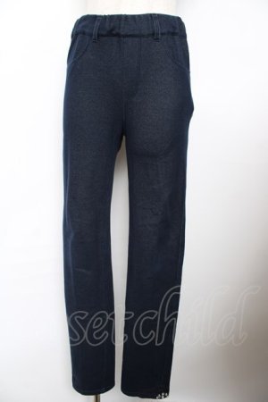 画像: axes femme / レギンスパンツ M 紺 Y-25-11-22-255-AX-PA-SZ-ZY