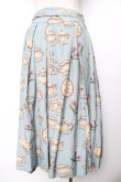 画像2: Jane Marple / Tea for twoドレススカート  ブルーグレー Y-25-11-22-268-JM-SK-SZ-ZY (2)