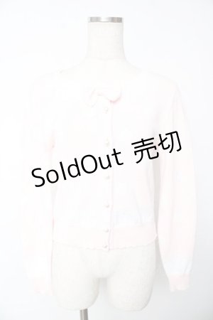 画像: Angelic Pretty / Sweet Dotニットカーディガン  ピンク Y-25-11-24-050-AP-TO-SZ-ZY