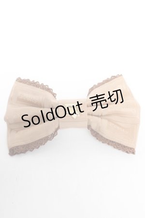 画像: Angelic Pretty / Melty Royal Chocolateバレッタ  ベージュ Y-25-11-24-007-AP-AC-SZ-ZY