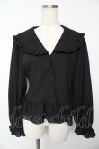 画像1: Physical Drop / セーラーオーバーブラウス  黒 Y-25-11-24-055-LO-BL-SZ-ZY (1)