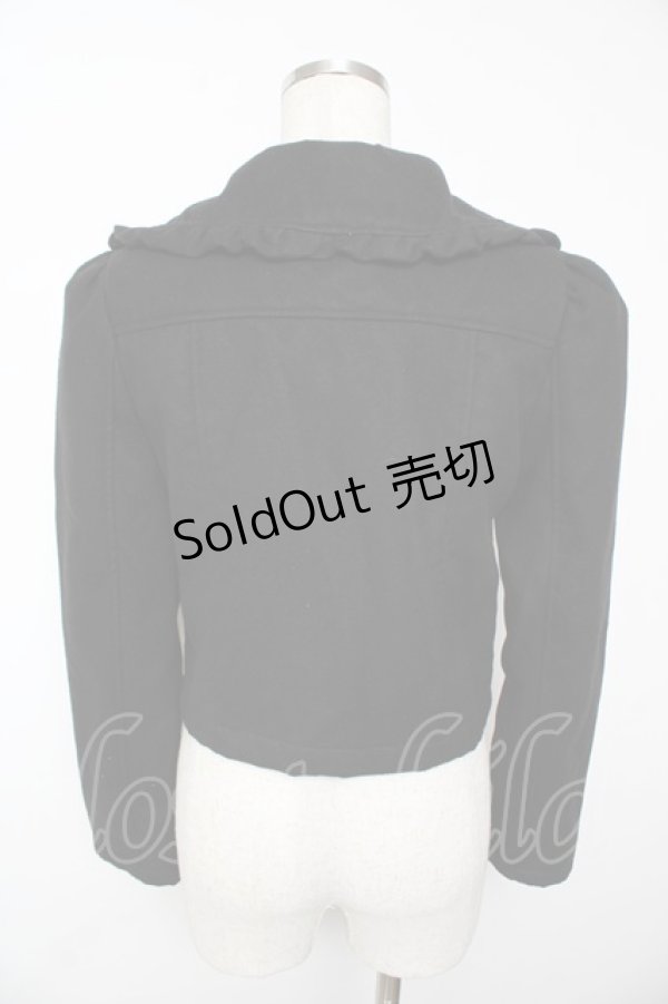 画像2: Ank Rouge / ライダースジャケット  黒 Y-25-11-24-065-CA-JA-SZ-ZY (2)