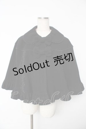 画像: Angelic Pretty / Lovely Girlロングケープ  黒 Y-25-11-24-067-AP-JA-SZ-ZY