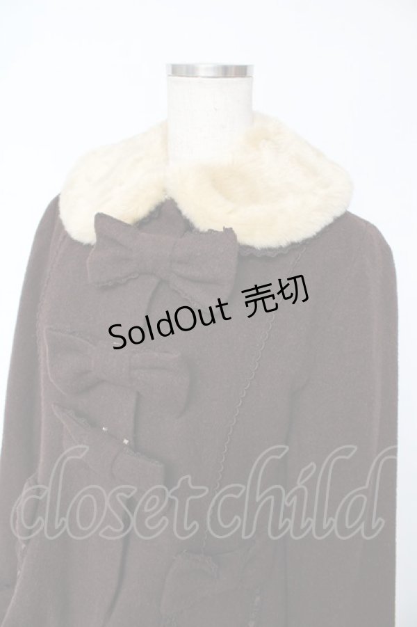 画像3: Angelic Pretty / Sweet Ribbonコート  ブラウン Y-25-11-24-069-AP-CO-SZ-ZS (3)