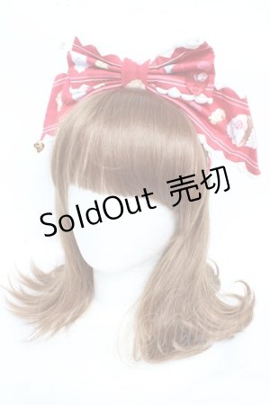 画像: Angelic Pretty / Diner Dollカチューシャ  赤 Y-25-11-24-009-AP-ZA-SZ-ZY