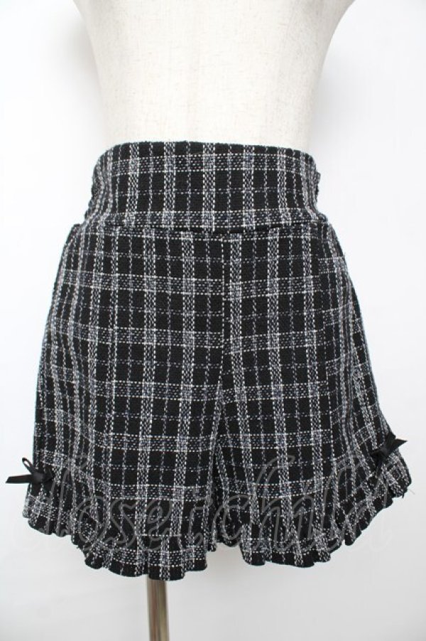 LIZ LISA / メッセージリボンツイードセットアップ 0 黒 Y-25-11-24