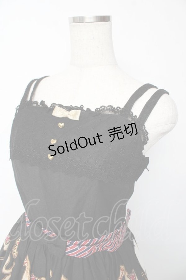 画像3: Innocent World / HAPPY LONDONジャストウエストジャンパースカート  黒 Y-25-11-24-080-IW-OP-SZ-ZY (3)