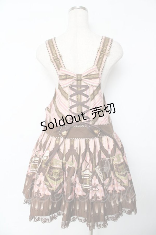 画像2: Angelic Pretty / カルテットショコラサロペット  ピンク Y-25-11-24-082-AP-OP-SZ-ZY (2)