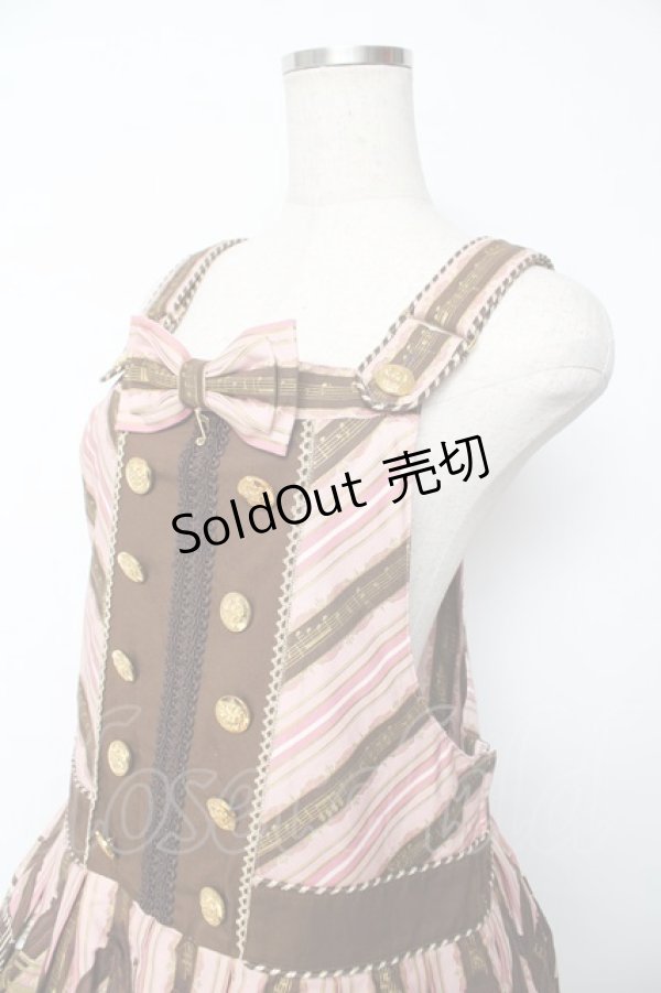 画像3: Angelic Pretty / カルテットショコラサロペット  ピンク Y-25-11-24-082-AP-OP-SZ-ZY (3)