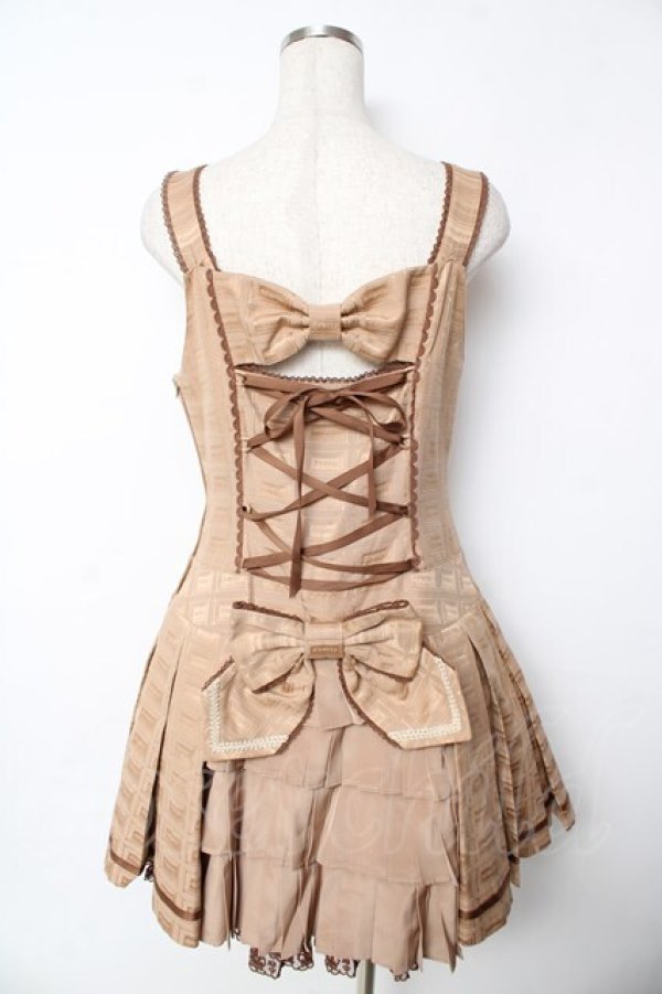 Angelic Pretty / Royal Chocolateローウエストジャンパースカート